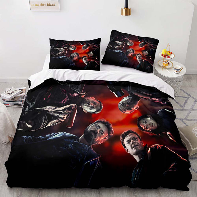 The Boys Bedding Set Pattern Quilt Cover Without Filler