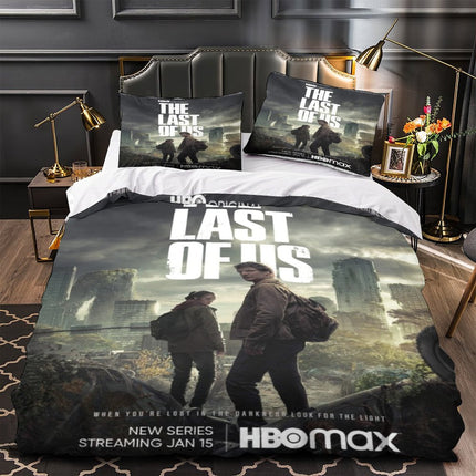The Last of Us Season 1 Bedding Set Pattern Quilt Cover