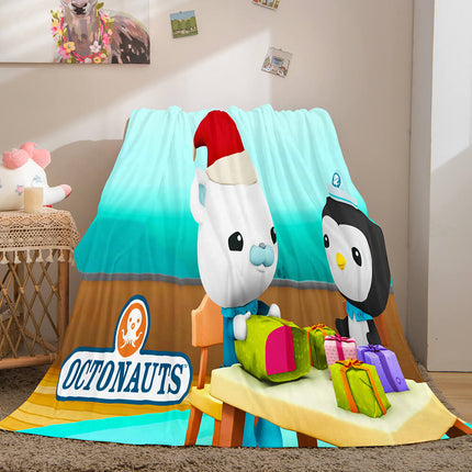 The Octonauts Flannel Caroset Throw Cosplay Blanket