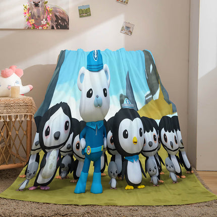 The Octonauts Flannel Caroset Throw Cosplay Blanket