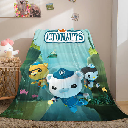 The Octonauts Flannel Caroset Throw Cosplay Blanket