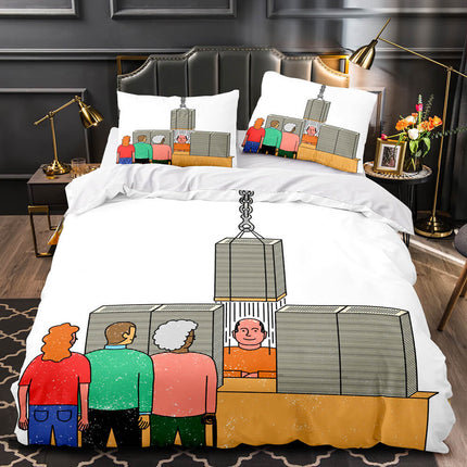 The Rise Bedding Set Quilt Duvet Cover Without Filler