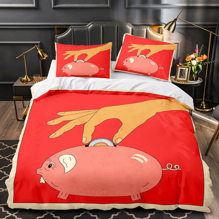 The Rise Bedding Set Quilt Duvet Cover Without Filler