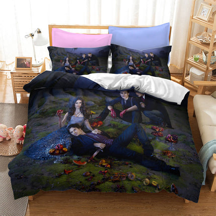 The Vampire Diaries Bedding Set Quilt Covers Without Filler