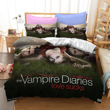 The Vampire Diaries Bedding Set Quilt Covers Without Filler