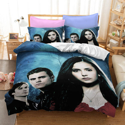 The Vampire Diaries Bedding Set Quilt Covers Without Filler
