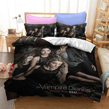 The Vampire Diaries Bedding Set Quilt Covers Without Filler