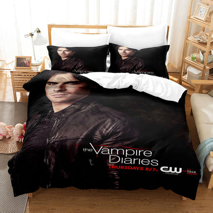The Vampire Diaries Cosplay Bedding Set Quilt Cover Without Filler