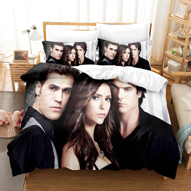 The Vampire Diaries Cosplay Bedding Set Quilt Cover Without Filler