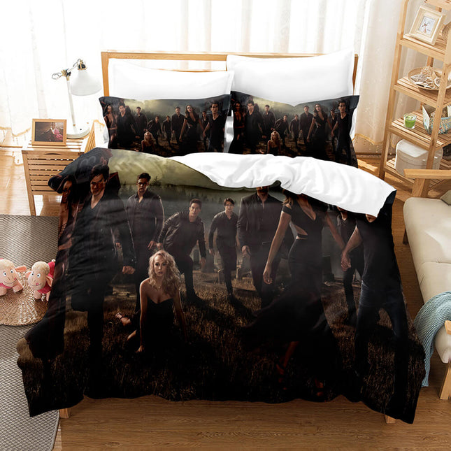 The Vampire Diaries Cosplay Bedding Set Quilt Cover Without Filler