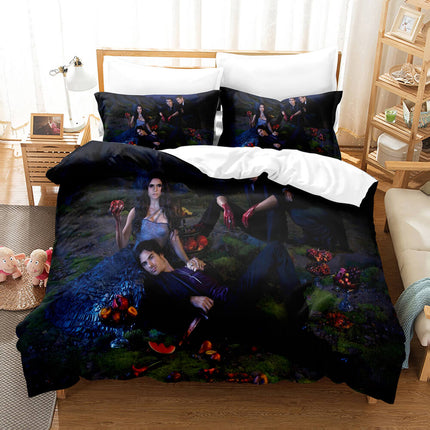 The Vampire Diaries Cosplay Bedding Set Quilt Cover Without Filler