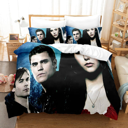 The Vampire Diaries Cosplay Bedding Set Quilt Cover Without Filler