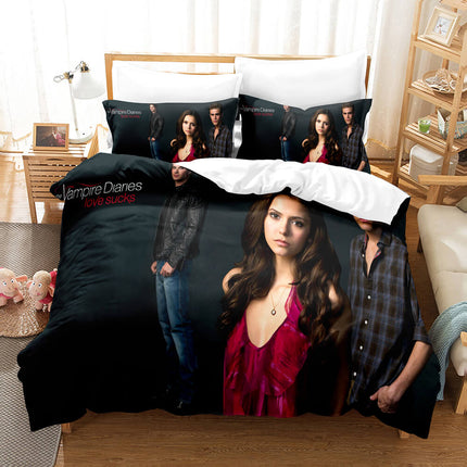 The Vampire Diaries Cosplay Bedding Set Quilt Cover Without Filler