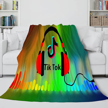 TikTok Blanket Tik Tok Flannel Fleece Blanket