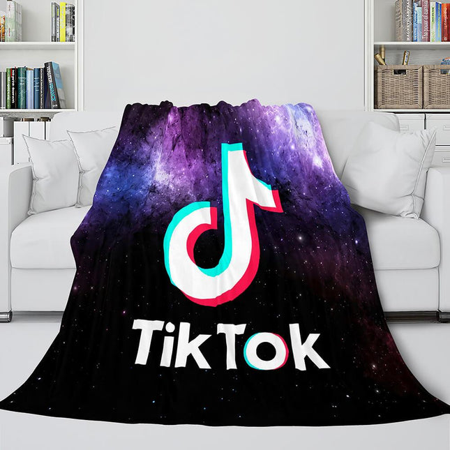 TikTok Soft Flannel Fleece Throw Blanket