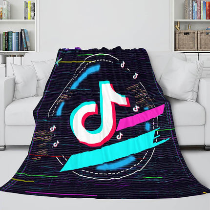 TikTok Soft Flannel Fleece Throw Blanket