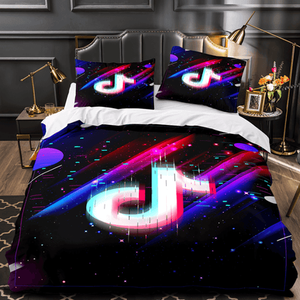 Tiktok Pattern Bedding Sets Tik Tok Quilt Duvet Without Filler