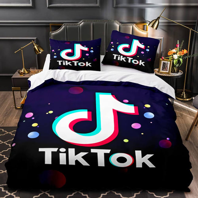 Tiktok Bedding Set Tik Tok Duvet Cover