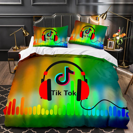 Tiktok Bedding Set Tik Tok Quilt Duvet Covers Without Filler