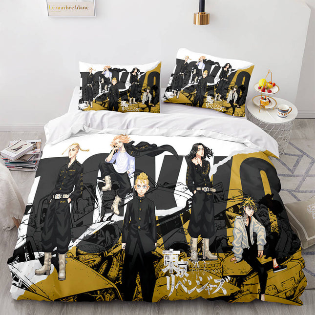 Tokyo Revengers Bedding Sets Quilt Covers Without Filler
