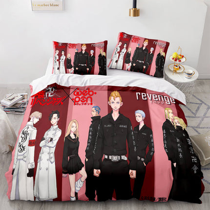 Tokyo Revengers Bedding Sets Quilt Covers Without Filler