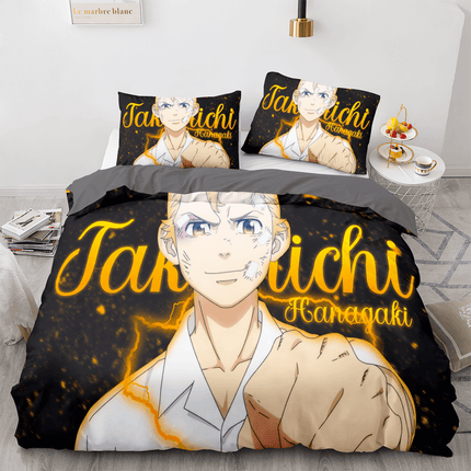 Tokyo Revengers Bedding Set Quilt Cover Without Filler