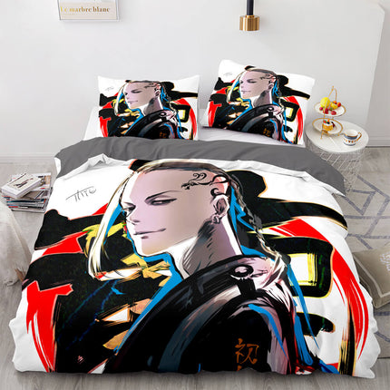 Tokyo Revengers Bedding Set Quilt Cover Without Filler