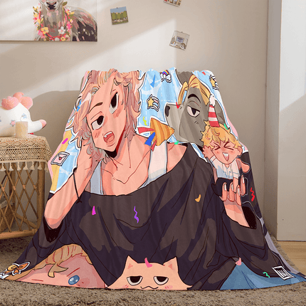 Tokyo Revengers Cosplay Flannel Blanket Throw