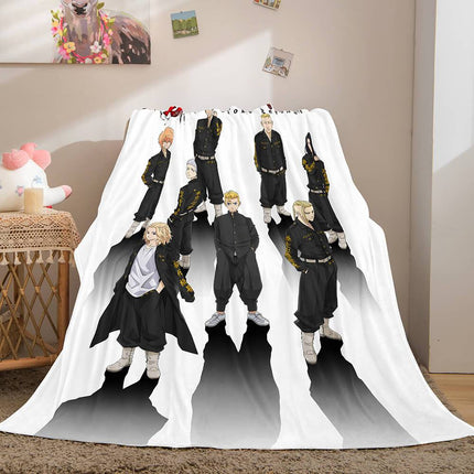 Tokyo Revengers Flannel Fleece Blanket