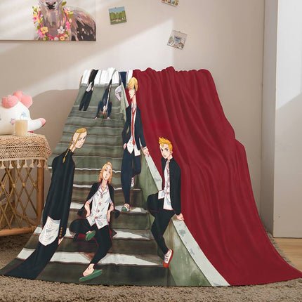 Tokyo Revengers Flannel Fleece Blanket