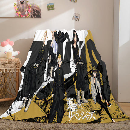 Tokyo Revengers Cosplay Flannel Blanket Throw