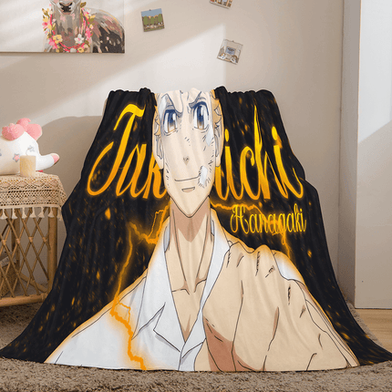 Tokyo Revengers Cosplay Flannel Blanket Throw