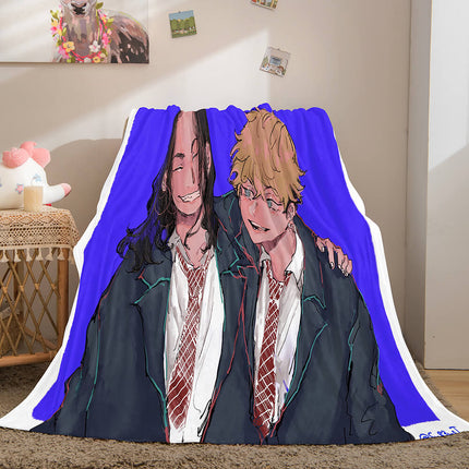 Tokyo Revengers Cosplay Flannel Blanket Throw