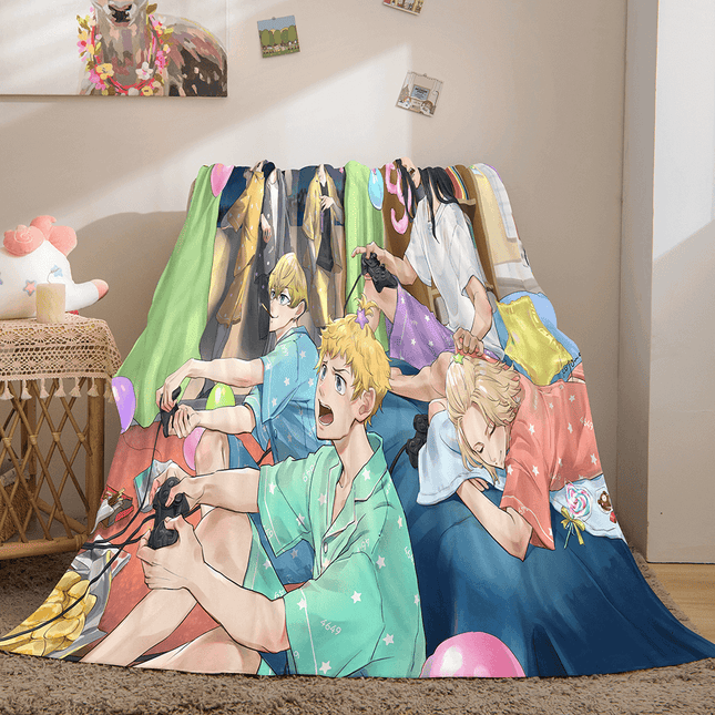 Tokyo Revengers Cosplay Flannel Blanket Throw