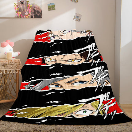 Tokyo Revengers Cosplay Flannel Blanket Throw