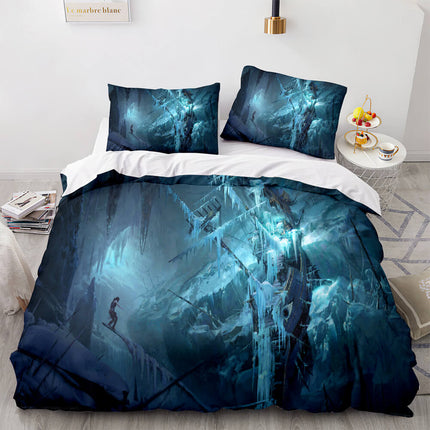 Tomb Raider Pattern Bedding Sets Quilt Covers Without Filler