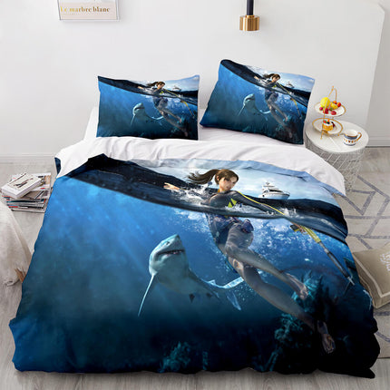 Tomb Raider Pattern Bedding Sets Quilt Covers Without Filler