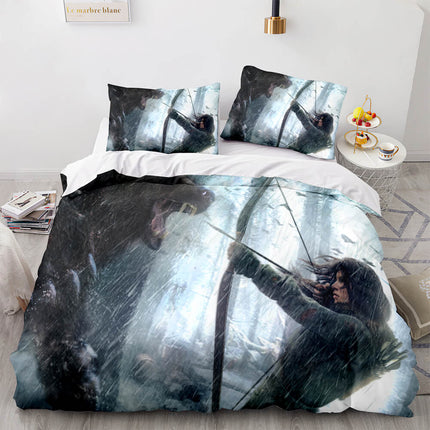 Tomb Raider Pattern Bedding Sets Quilt Covers Without Filler