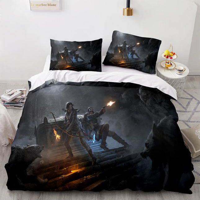 Tomb Raider Cosplay Bedding Sets Quilt Covers Without Filler