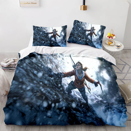 Tomb Raider Cosplay Bedding Sets Quilt Covers Without Filler
