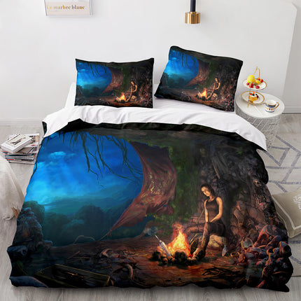 Tomb Raider Cosplay Bedding Sets Quilt Covers Without Filler