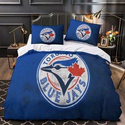 Toronto Blue Jays Bedding Set Quilt Cover Without Filler