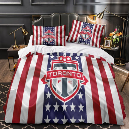 Toronto FC Bedding Set Duvet Cover Without Filler