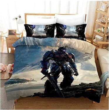 Transformers Optimus Prime Cosplay Bedding Set Quilt Cover