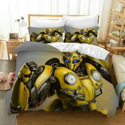 Transformers Optimus Prime Cosplay Bedding Set Quilt Cover