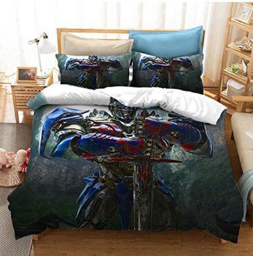 Transformers Optimus Prime Cosplay Bedding Set Quilt Cover