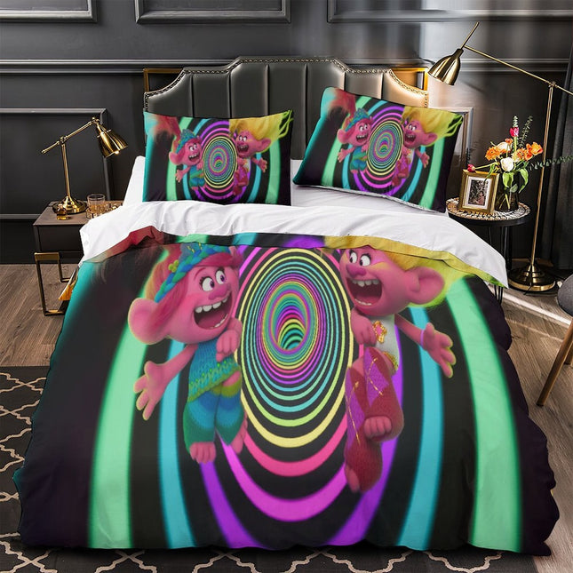 Trolls Adventure Bedding Set Duvet Cover Without Filler