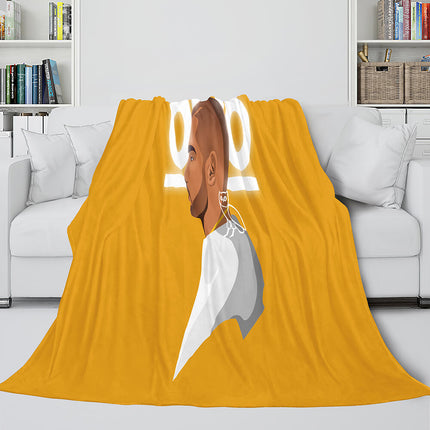 Tupac Amaru Shakur Flannel Blanket Fleece Throw Blanket Bedding Sets