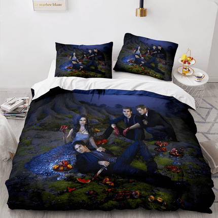 Twilight The Vampire Diaries Series Cosplay Bedding Duvet Cover Sets
