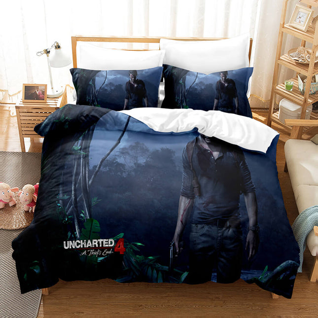 Uncharted Pattern Bedding Sets Quilt Covers Without Filler